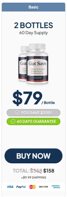 GutSave  buy now 2 bottle